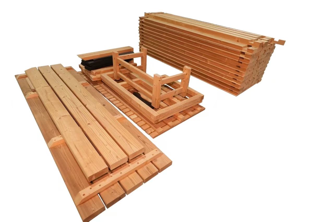 SIP-SQ Outdoor Sauna — 180 × 180 × 186 cm image 4