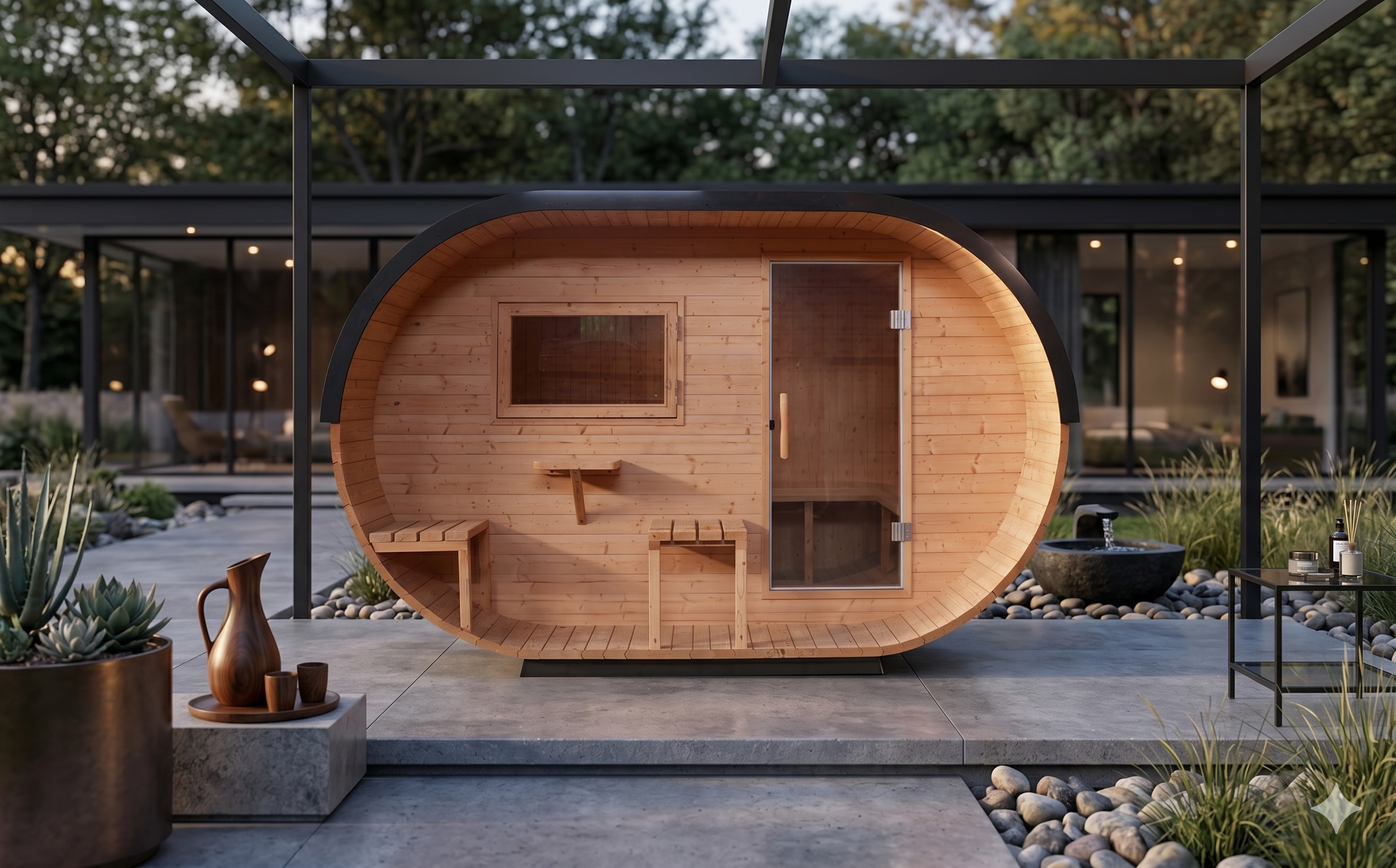 SIP-NEW Outdoor Sauna