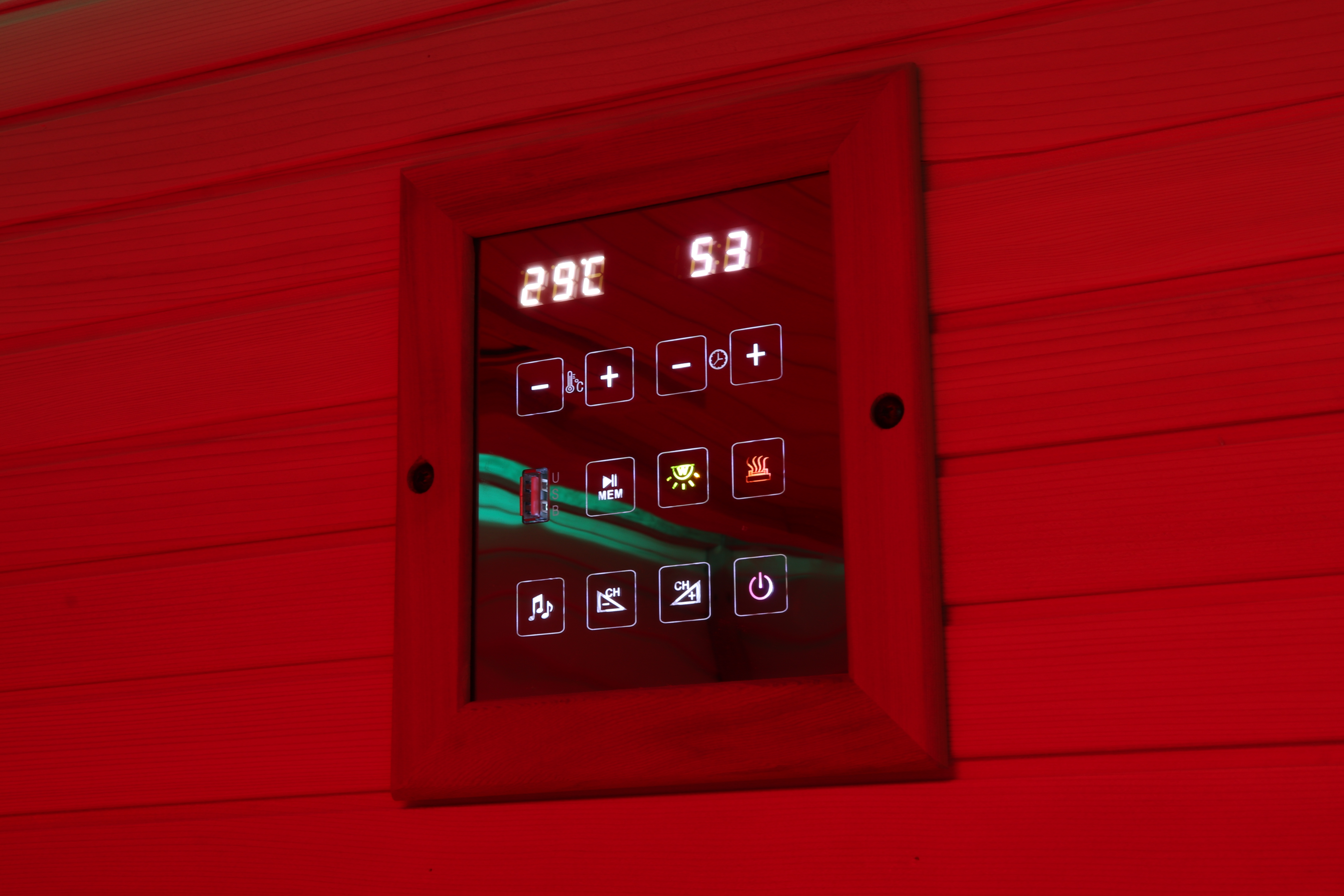 SIP-I070 Far-Infrared Sauna — 150 × 90 × 190 cm image 3